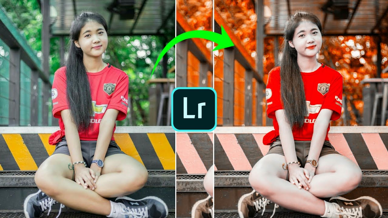 Lightroom Moody Orange Color Tone | Photo Editing | Lightroom Preset Editing | Astech Tutorial