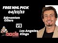 NHL Pick - Edmonton Oilers vs Los Angeles Kings Prediction, 4/23/2023 Free Best Bets & Odds