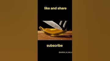ASMR CUTTING A GLASS BANANA#ASMR#MacroPhotography#GlassArt #SatisfyingShorts #VisualASMR  #MacroASMR