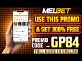 melbet promo code 2026 - GP84 - Get 300% instantly bonus "melbet promo code"
