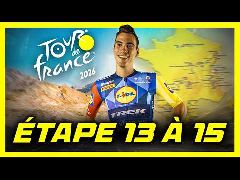 Video TOUR DE FRANCE 2026 - ÉTAPE 13 À 15 : La Haute Montagne est enfin là !