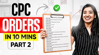 Tips &amp; Tricks of the Civil Procedure Code (Part 2) | CPC Orders 22–51 Explained