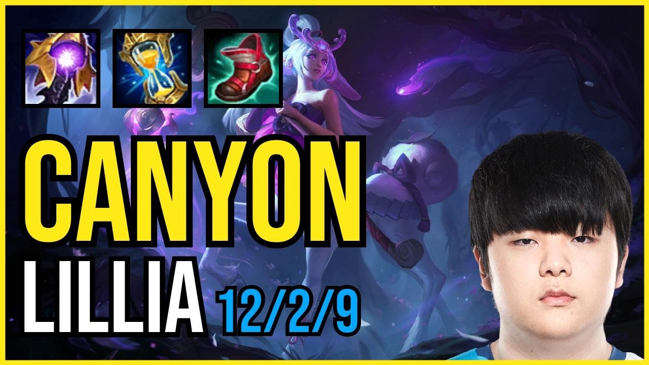 CANYON - LILLIA vs. HECARIM Jungle | KR MASTER | PATCH 11.2