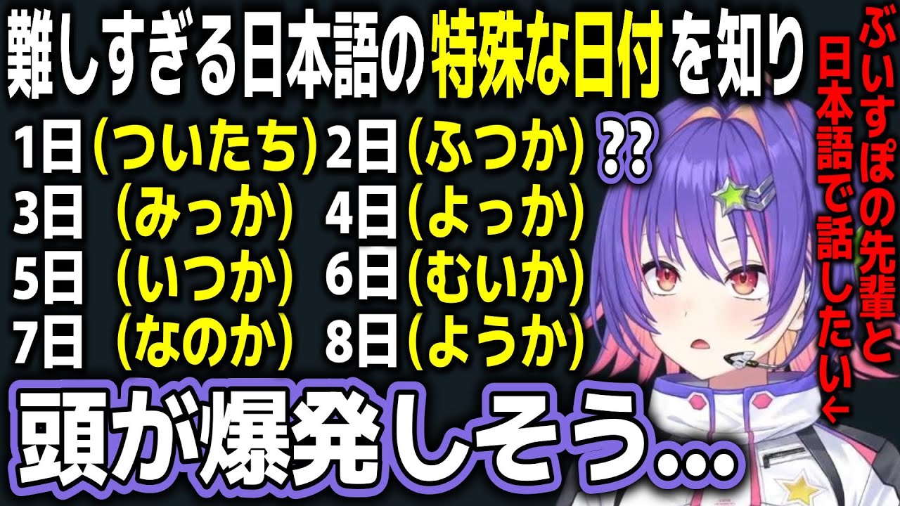 【和訳ENGsub】日本語勉強中 その難解さに直面し頭を抱えるリコ【DUOLINGO/ソラリリコ/ぶいすぽEN切り抜き】