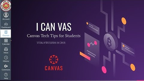 How to Set up Canvas Student Notifications