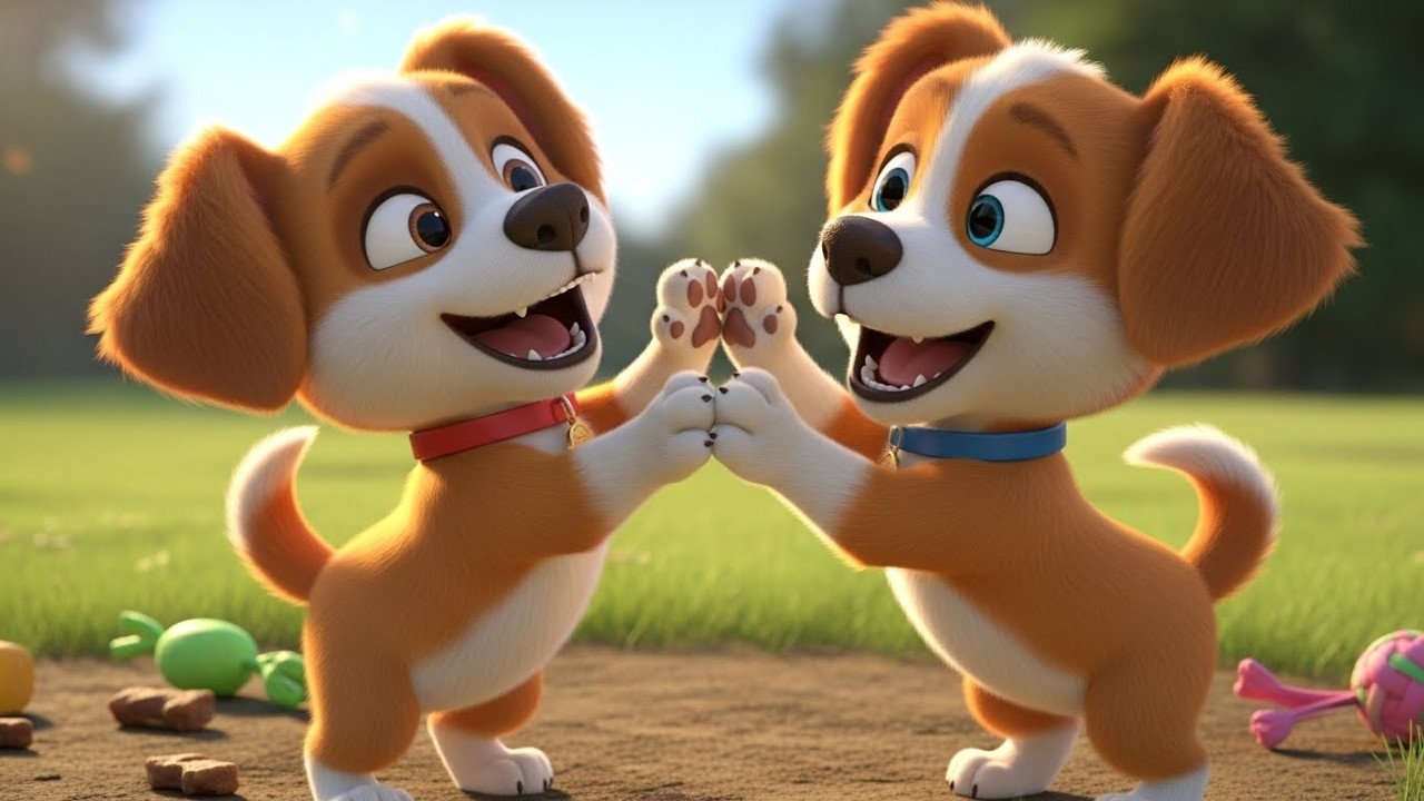 щенок пого учится делиться 🐶🤝💖 | мультфильм для детей и добрая история