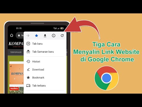 Tiga Cara Menyalin Link Website di Google Chrome