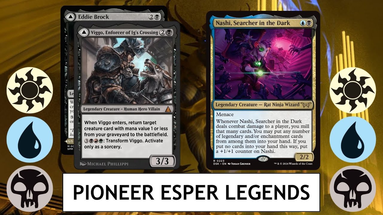 MTG Pioneer Esper Legends — это тот же Esper, но есть и другие цвета