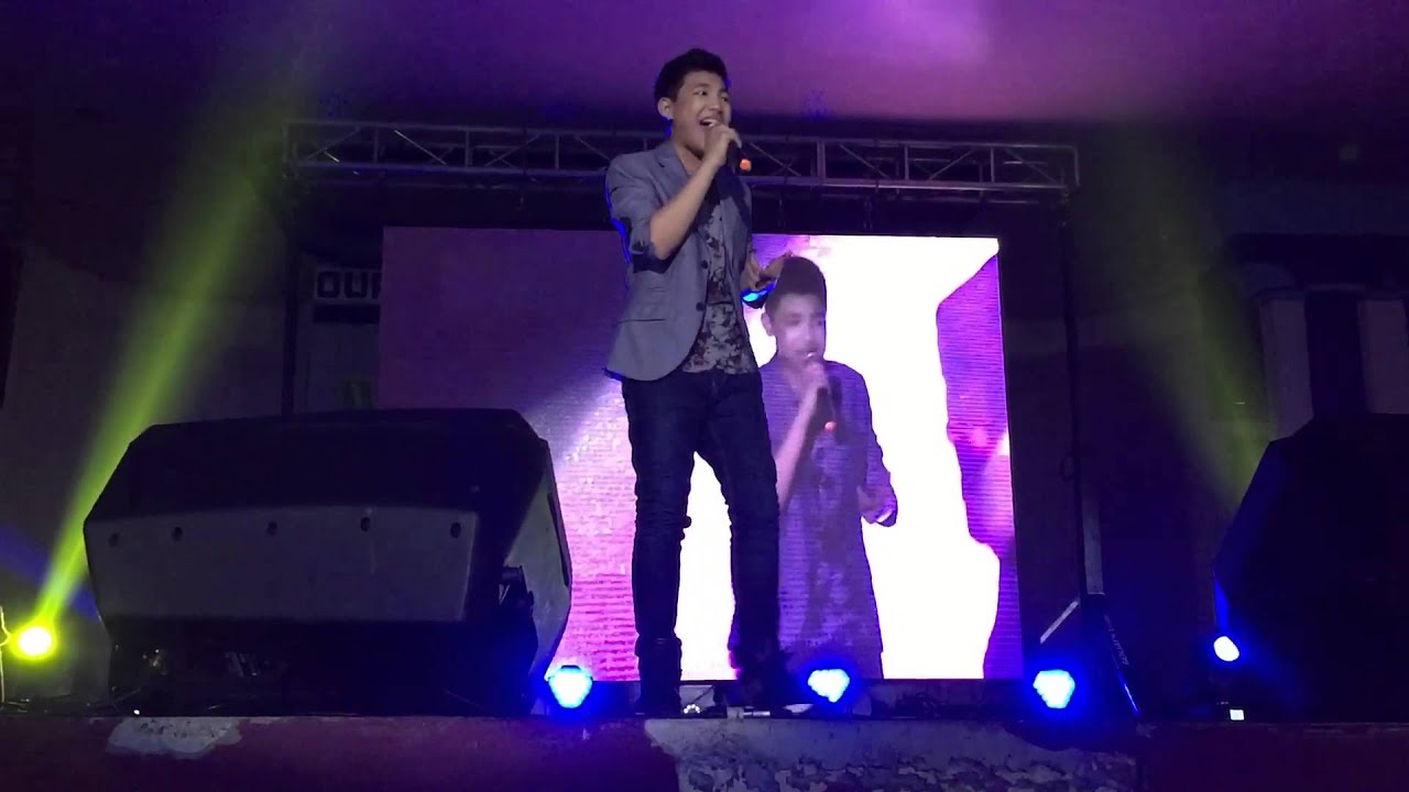 CHANDELIER Darren Espanto Live in Guimba (10112015) YouTube