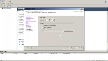 Create Windows 2003 virtual machine