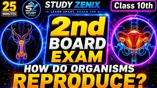 How Do Organisms Reproduce in 25 Minutes 🔥 | Class 10th | Rapid Revision | Prashant Kirad
