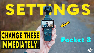 DJI Osmo POCKET 3 - CHANGE THESE SETTINGS FIRST!