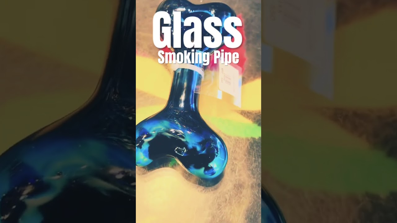 Glass Smoking Pipe. 