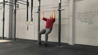 PAUSE ECCENTRIC LEG ASSISTED PULL UP