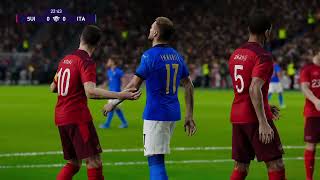 SUIZA VS ITALIA  ELIMINATORIA EUROPEAS QATAR 2022