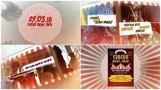 After Effects Template: Circus