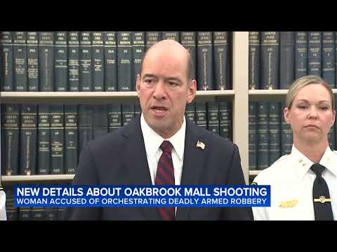 Mom of 3 accused of orchestrating armed robbery that ended in deadly shooting at Oak Brook mall
