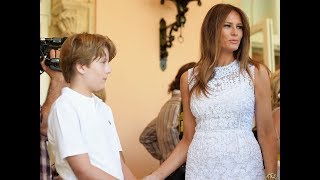 First Lady Melania & Barron Trump Moving to the White House on June 14