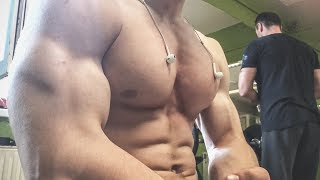 Biggest Teen Muscles Ever 16 Years Old Boy With Insane Big Body Gym Training And Flexing