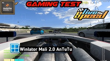 Live for Speed | Winlator Mali 2.0 AnTuTu | Mediatek Dimensity 1200 | Xiaomi 11T Test