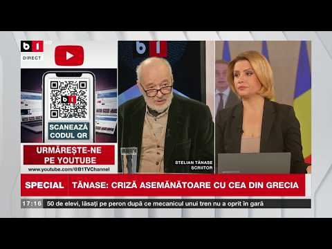SPECIAL B1. S.TĂNASE: Șansele lui NICULESCU, foarte mici. DRAMA ȚĂRII a produs-o CIOLACU. P3/3