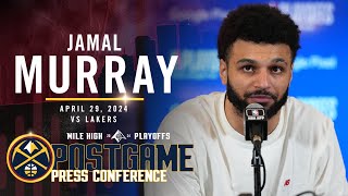 Jamal Murray Full Post Game Five Press Conference vs. Lakers 🎙