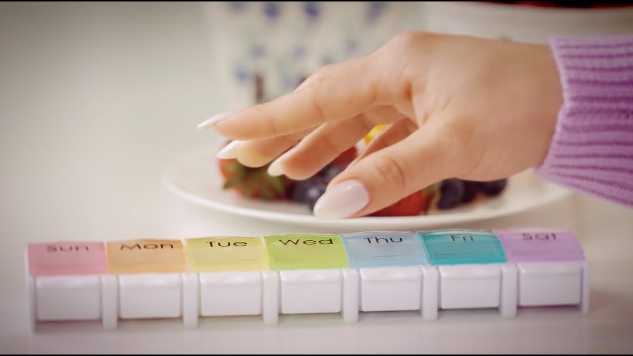 PureFormulas' 7Day Pill Organizer YouTube