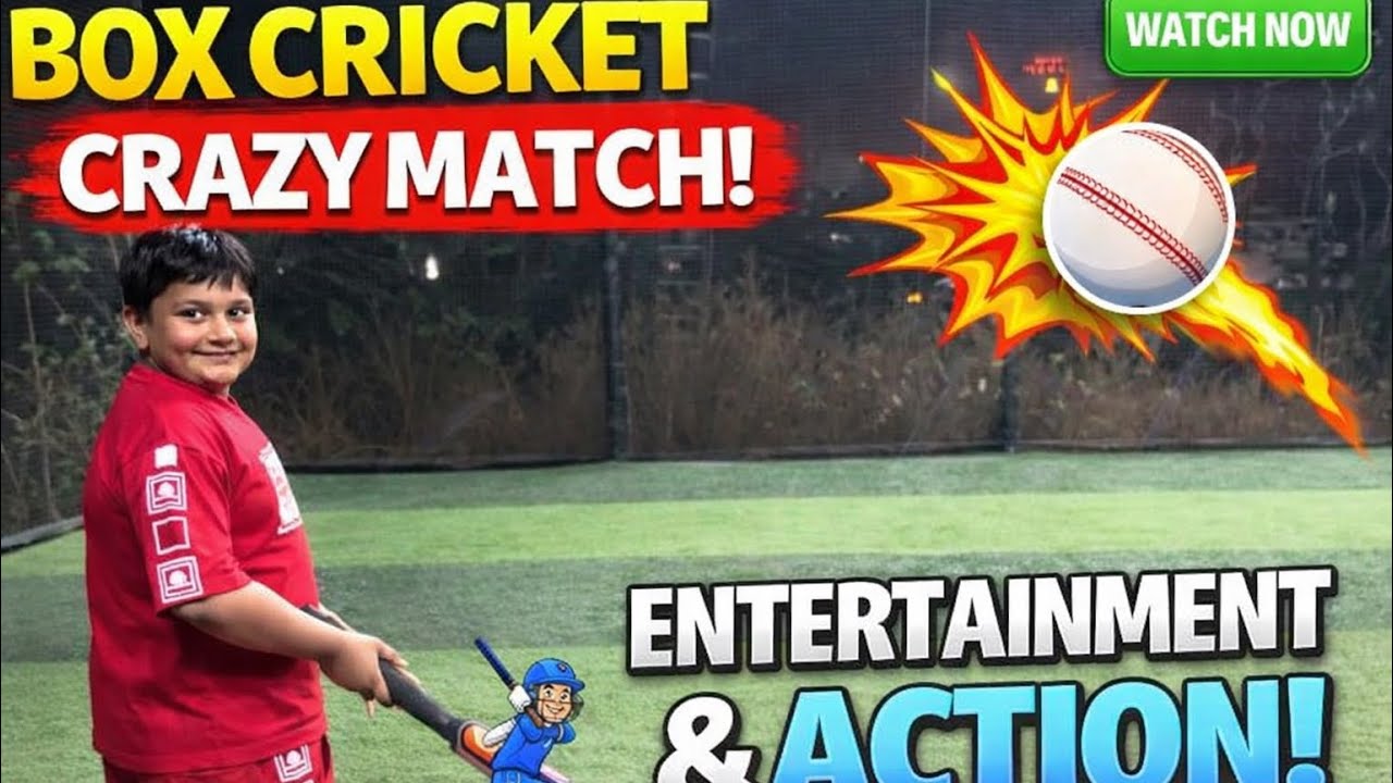 🔥 Box Cricket Match Highlights | Full Entertainment & Crazy Moments 🏏