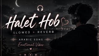 🎧 Halet Hob — Slowed   Reverb 🖤 | Arabic Song | Emotional Vibes