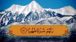 İnsan Suresi | Qari Halife et-Tuneyci