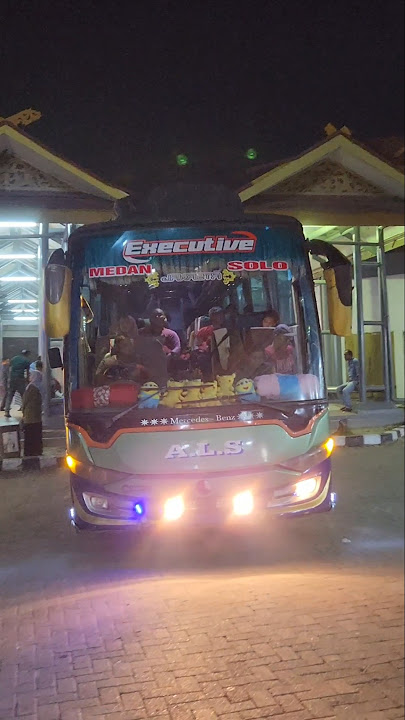 selesai checking, bus ALS - 298 melanjutkan perjalanan menuju mabes Medan #shorts