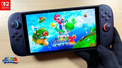 Super Mario Galaxy 2 Nintendo Switch 2 Gameplay 