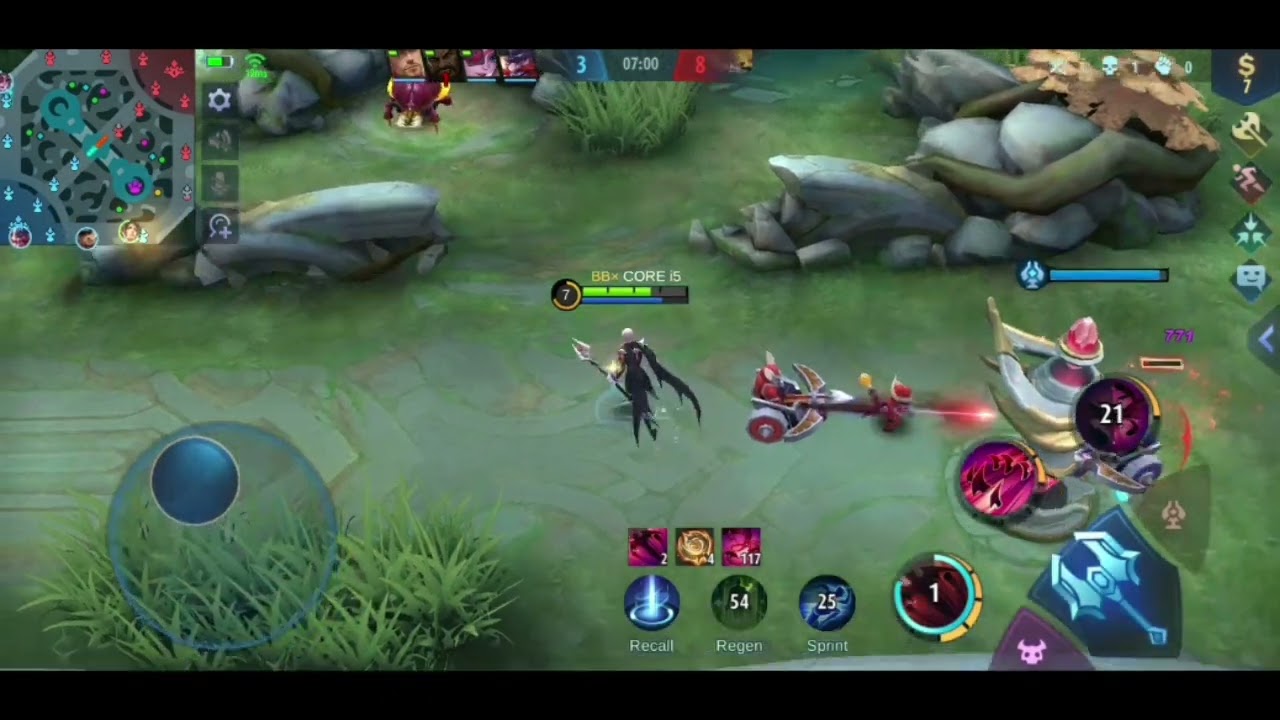 Gameplay cecilion 8 menit stak 300