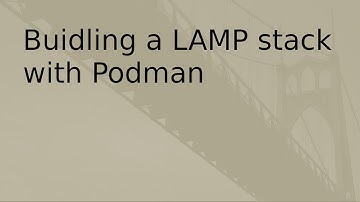 Building a LAMP stack with Podman