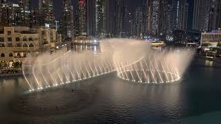 The Dubai Fountain: Inshed An Aldar 2022
