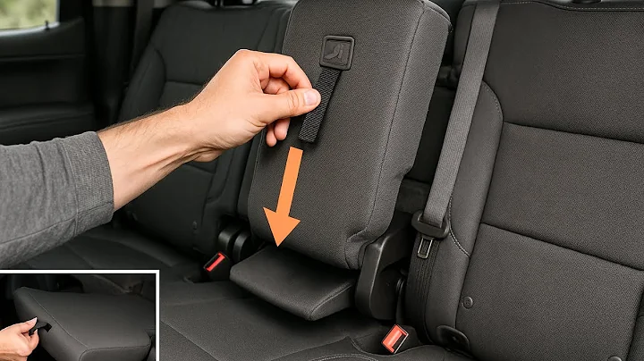 How To Fold Down The Back Seat in a GMC Sierra