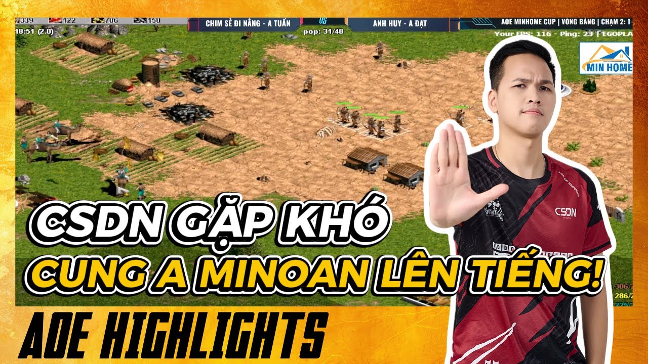 5 CUNG A? Chim Sẻ Đi Nắng vẫn có thể THỦ LẠI CÁI CHUỒNG LỢN NÀY? | AoE Highlights 