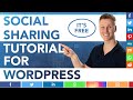Social Sharing Plugin Tutorial For Wordpress