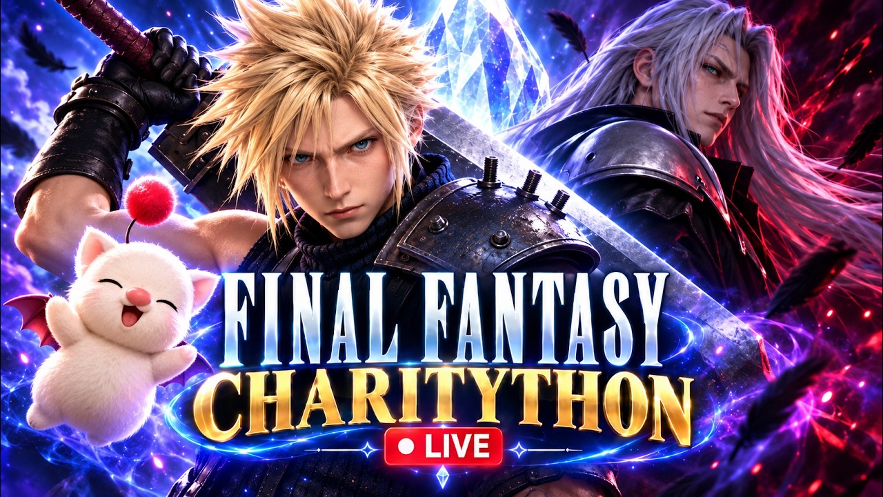 Final Fantasy Charitython LIVE - Playing Every Final Fantasy Game - Currently FF5