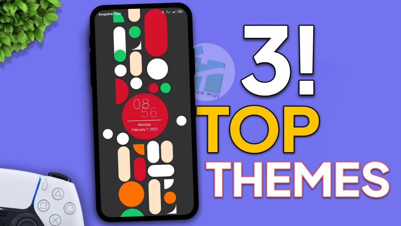 Top 5 Premium Miui 12.5 Themes| MIUI 12.5 Theme| Best miui 12.5 themes February 2022