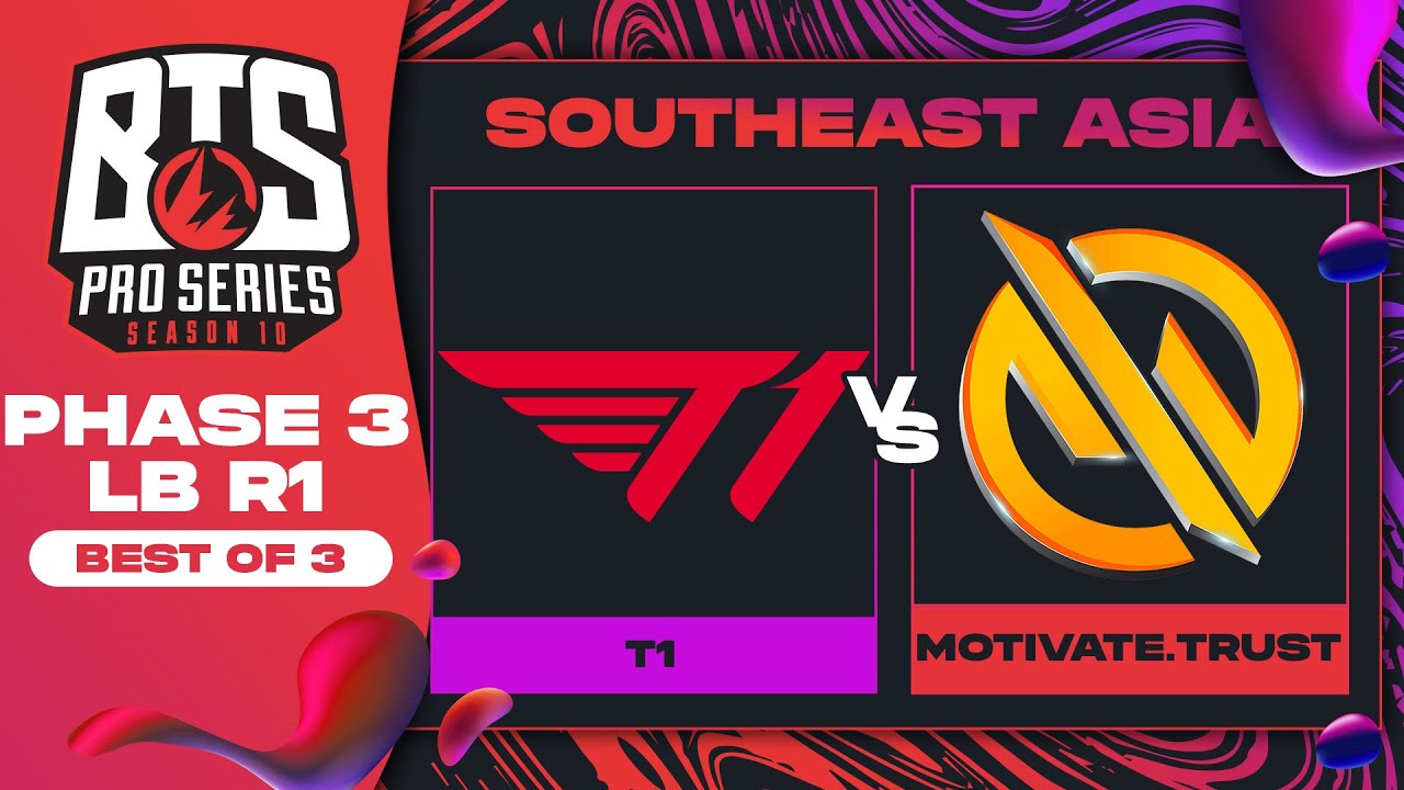 T1 vs MG.Trust Game 2 - BTS Pro Series 10 SEA: Phase 3 w/ Ares & Danog