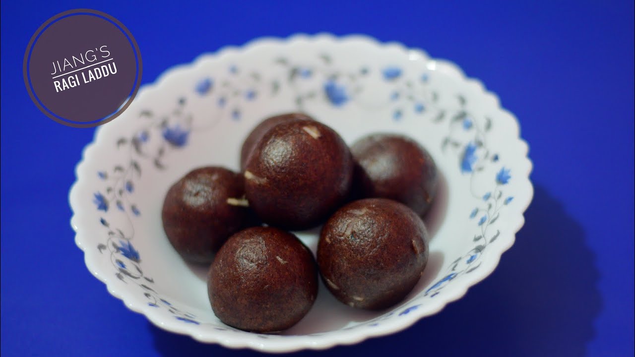 Delicious Ragi / Mandia laddu for diabetics