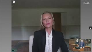 Kate Moss Testifies That Johnny Depp 'Never Pushed' Her Down Stairs