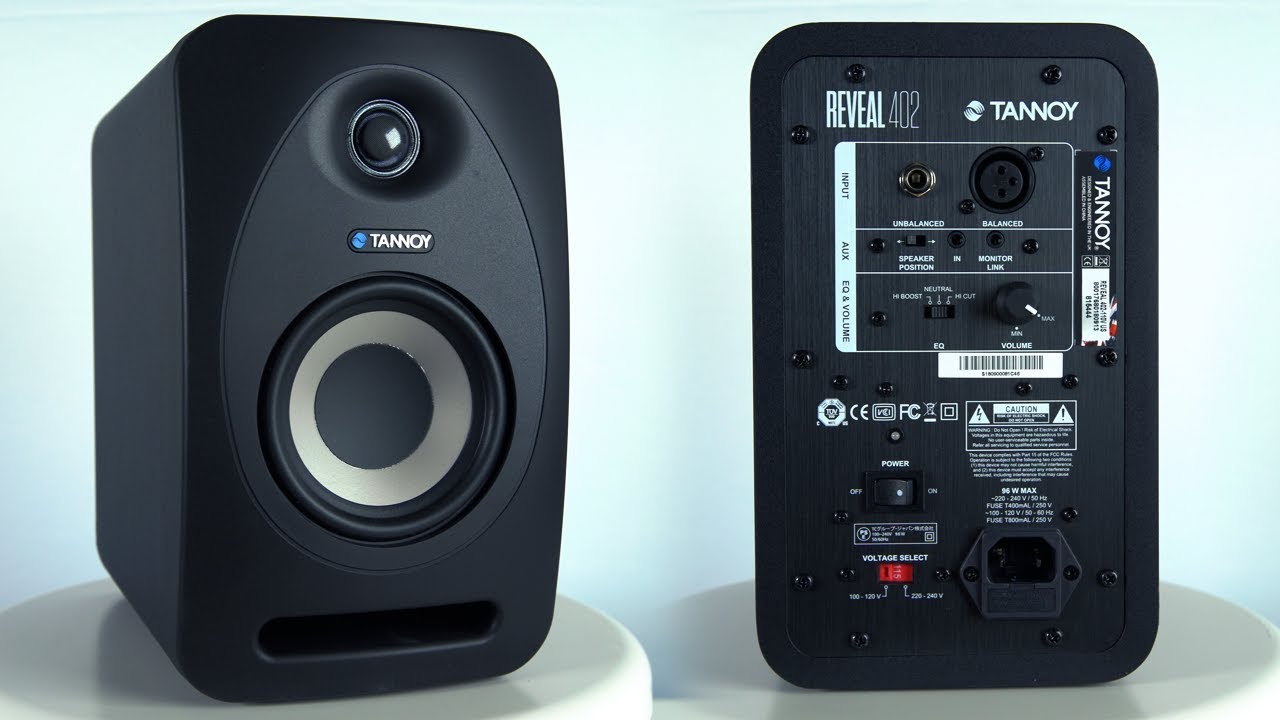 Tannoy Reveal 402 Review - Awesome Studio Monitors! - YouTube