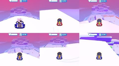 Smash Karts Parking: How to climb the Snow Park CTF Mountains