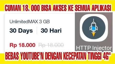 Viral "Trik internetan irit dan murah Telkomsel 2020" |HTTP INJECTOR