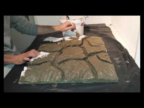 Achterwand maken voor aquarium of terrarium