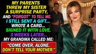 Information My Parents Gave My Sister My Inheritance For 11 Years — Until Grandma Made One Phone Call News
