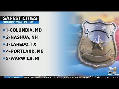 Nashua, NH ranked second in "safest" cities report