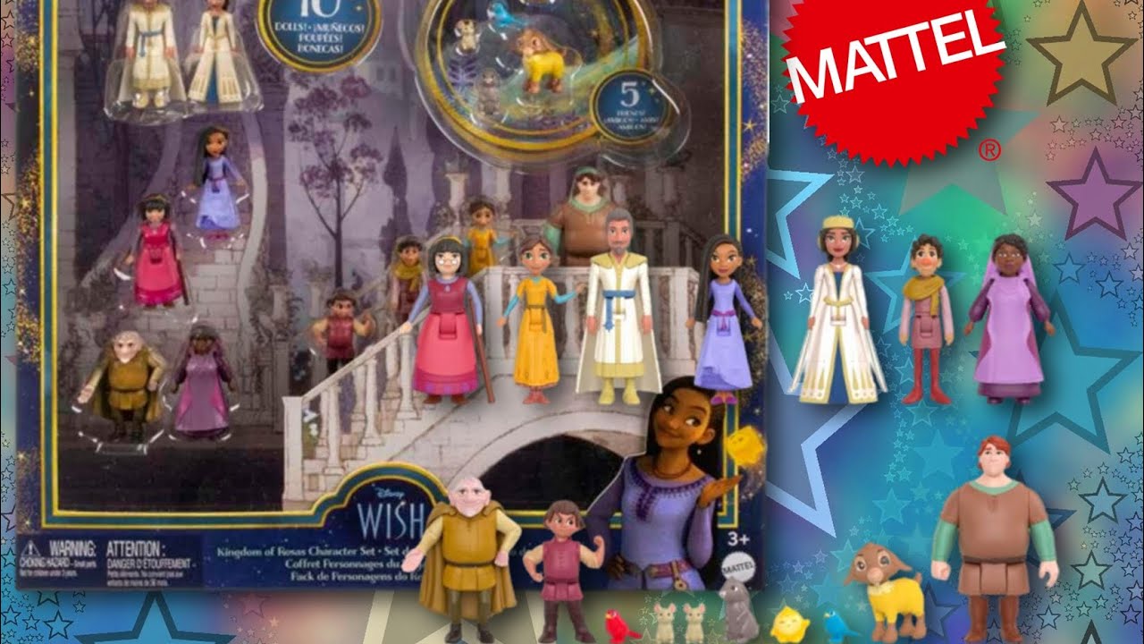 Disney's Wish, Asha Doll by @mattel ⭐️🌟✨, so exciting to have